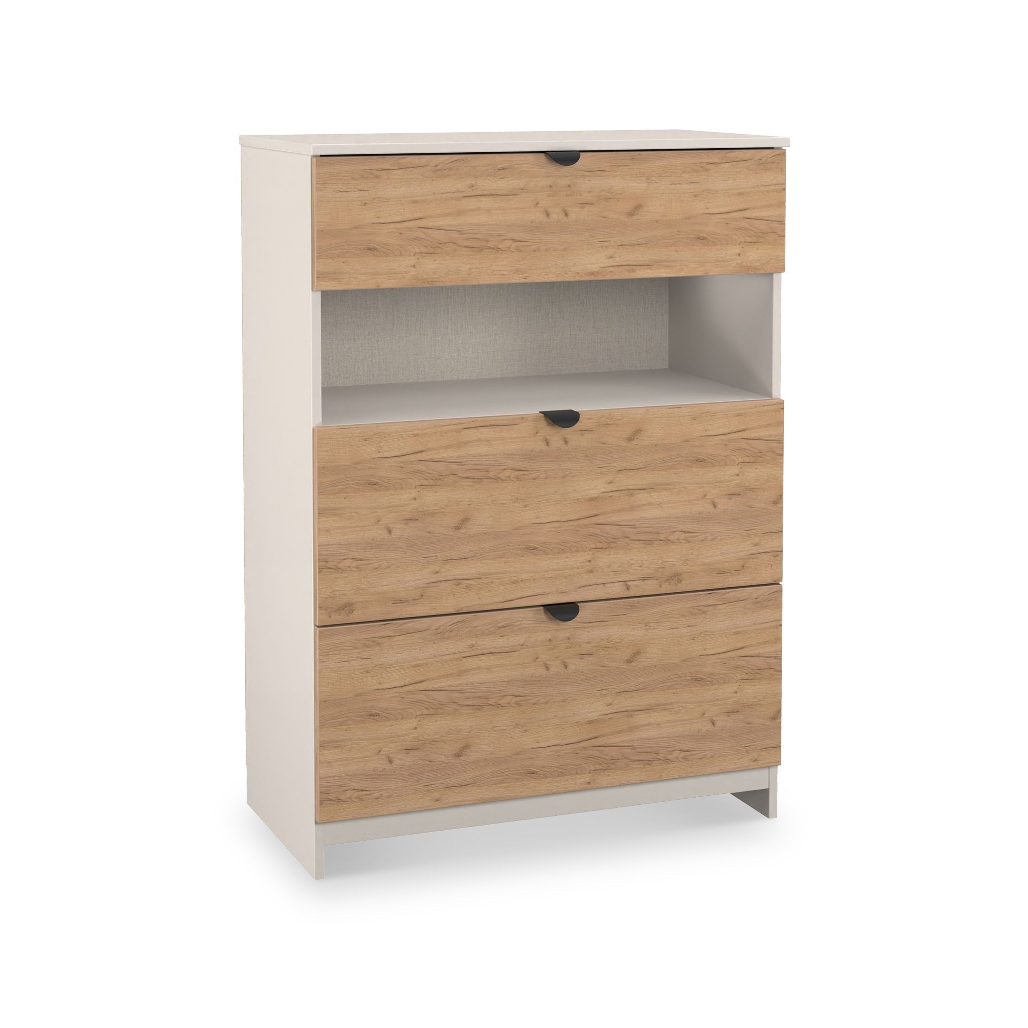 Commode profonde à 3 tiroirs Huxley