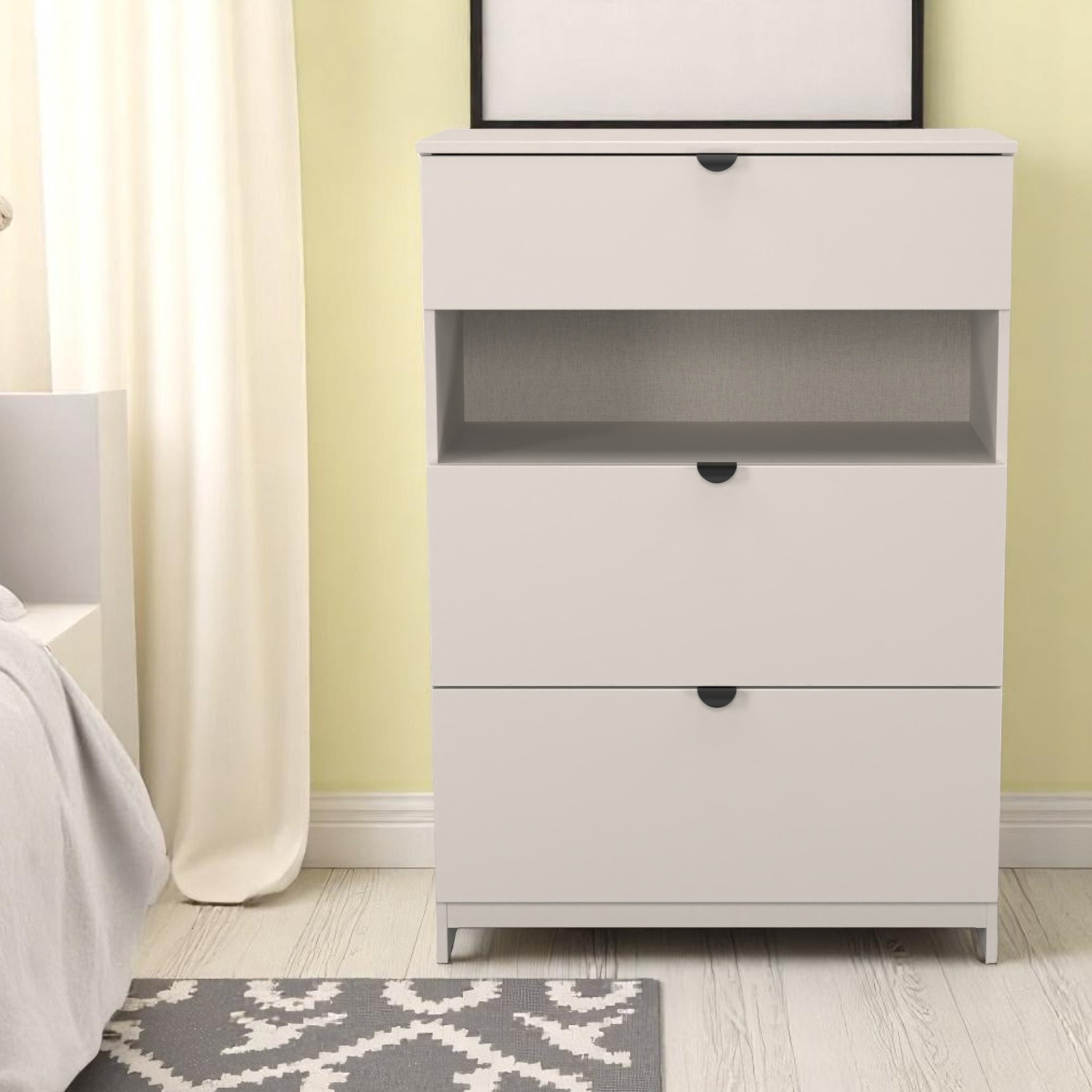 Commode profonde à 3 tiroirs Huxley