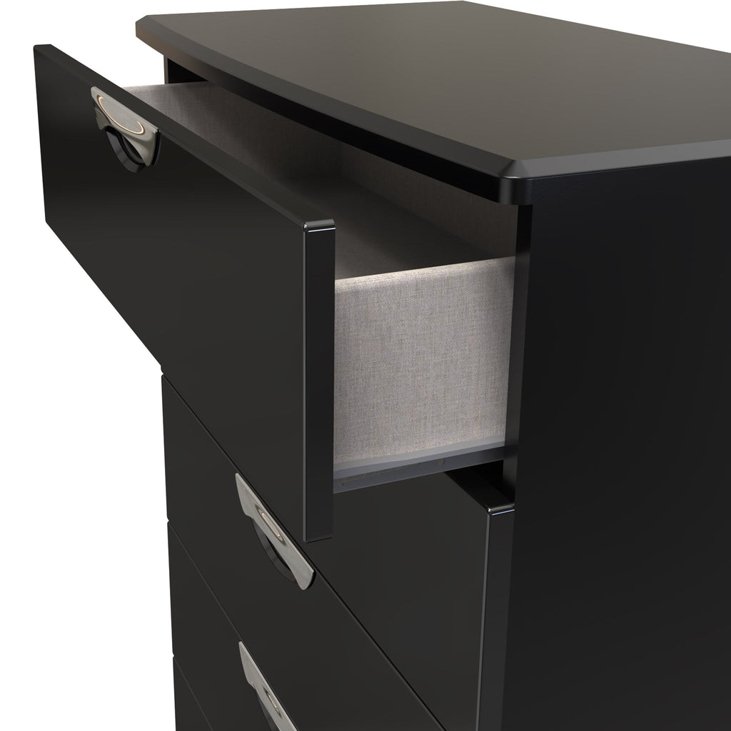 Commode Beckett Gloss à 5 tiroirs