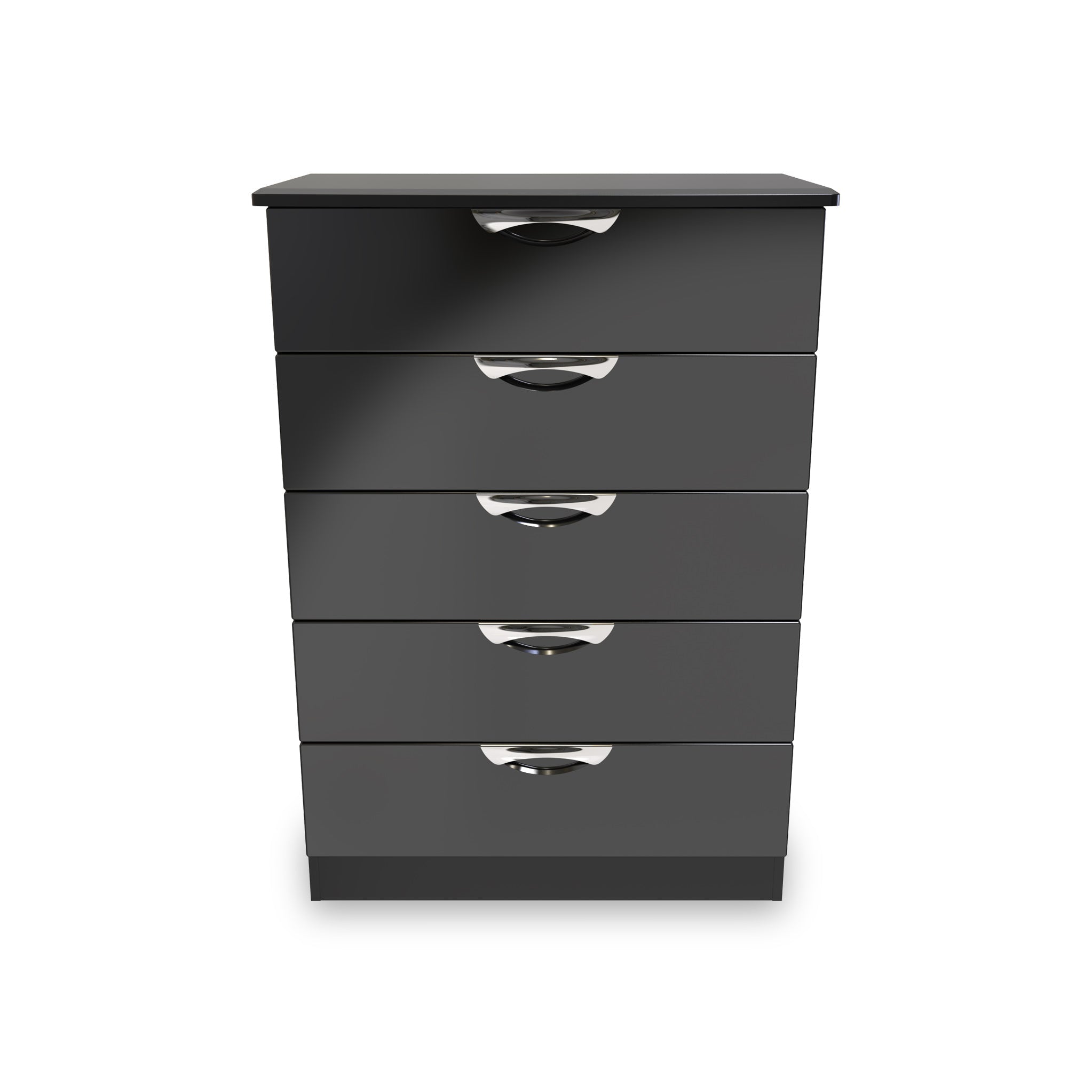 Commode Beckett Gloss à 5 tiroirs