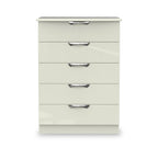 Commode Beckett Gloss à 5 tiroirs