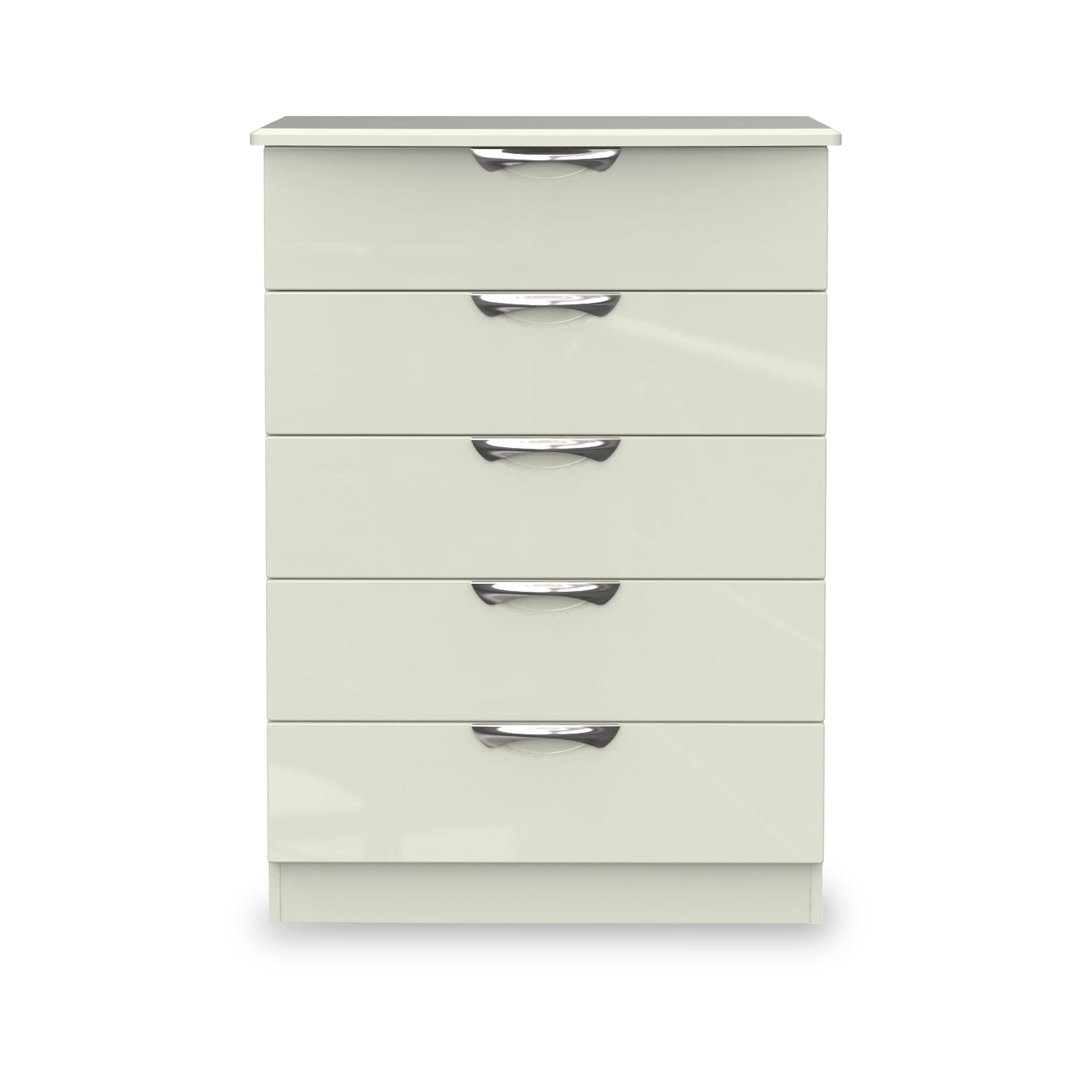 Commode Beckett Gloss à 5 tiroirs