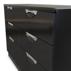 Commode large Beckett Gloss à 6 tiroirs