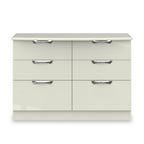 Commode large Beckett Gloss à 6 tiroirs