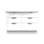 Commode large Beckett Gloss à 6 tiroirs