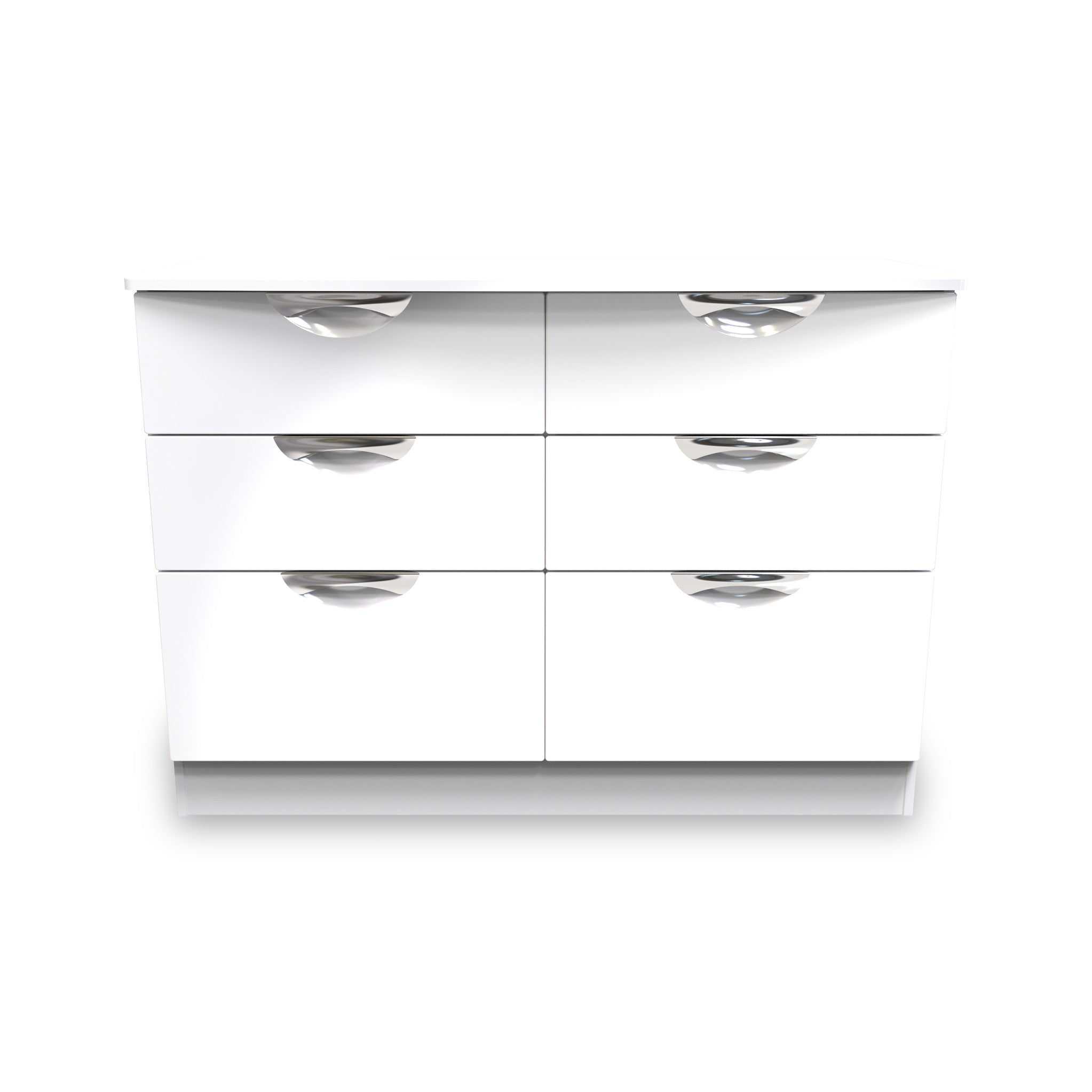 Commode large Beckett Gloss à 6 tiroirs