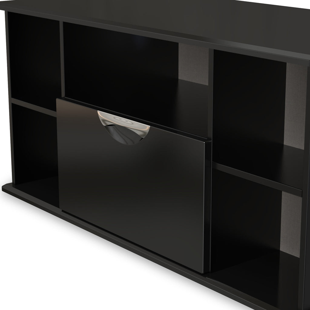 Meuble TV d'angle Beckett Gloss