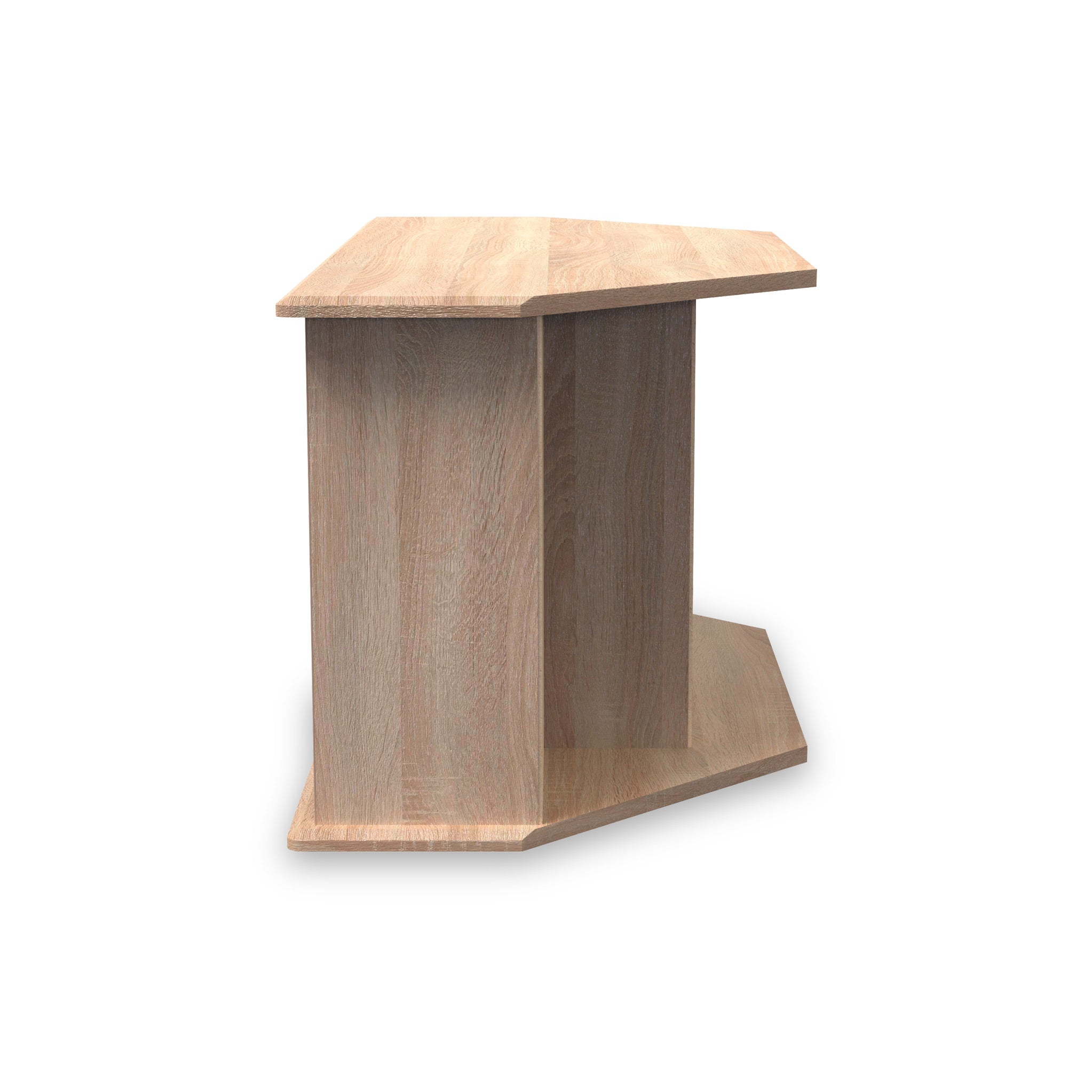 Meuble TV d'angle Beckett Gloss