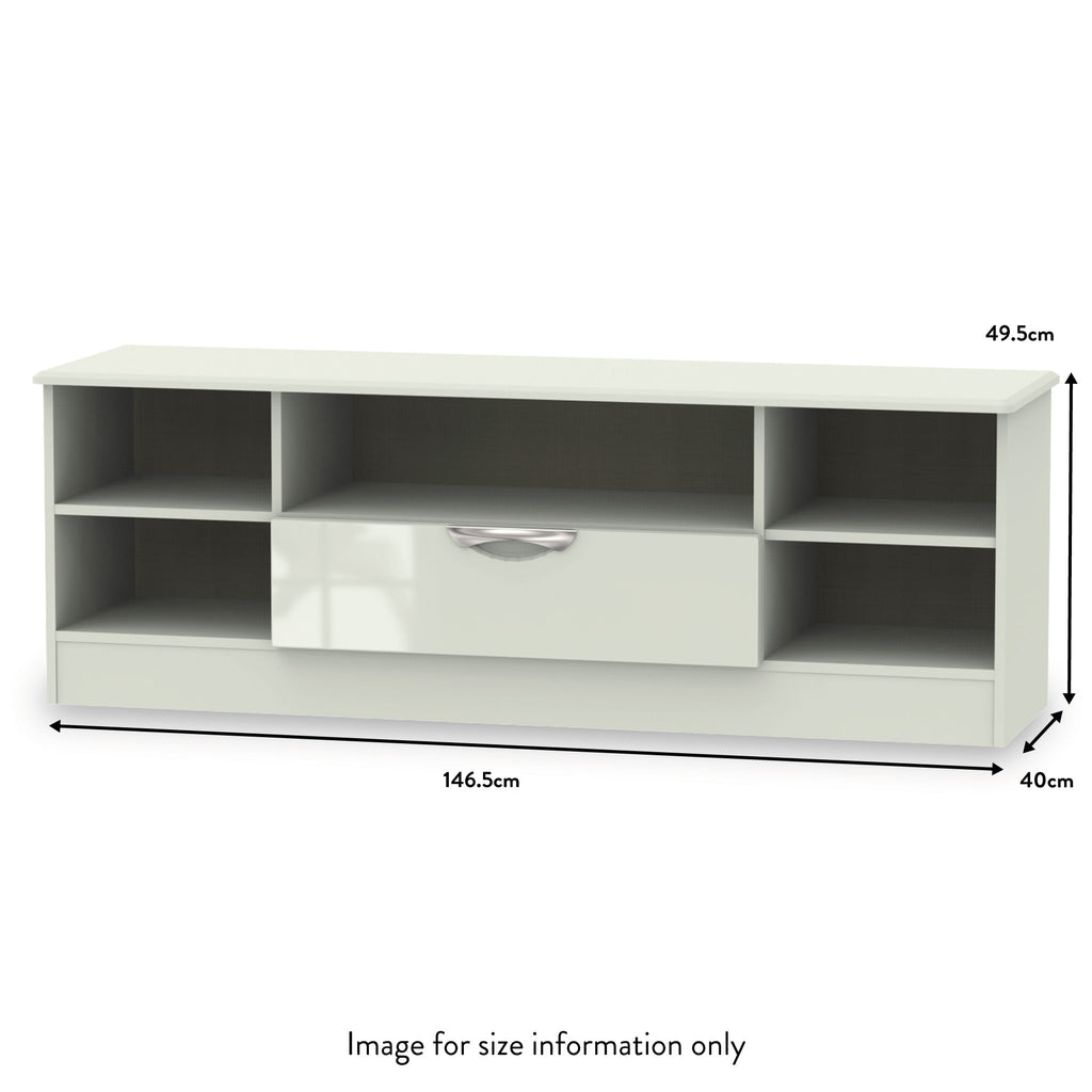 Meuble TV Beckett Gloss Wide