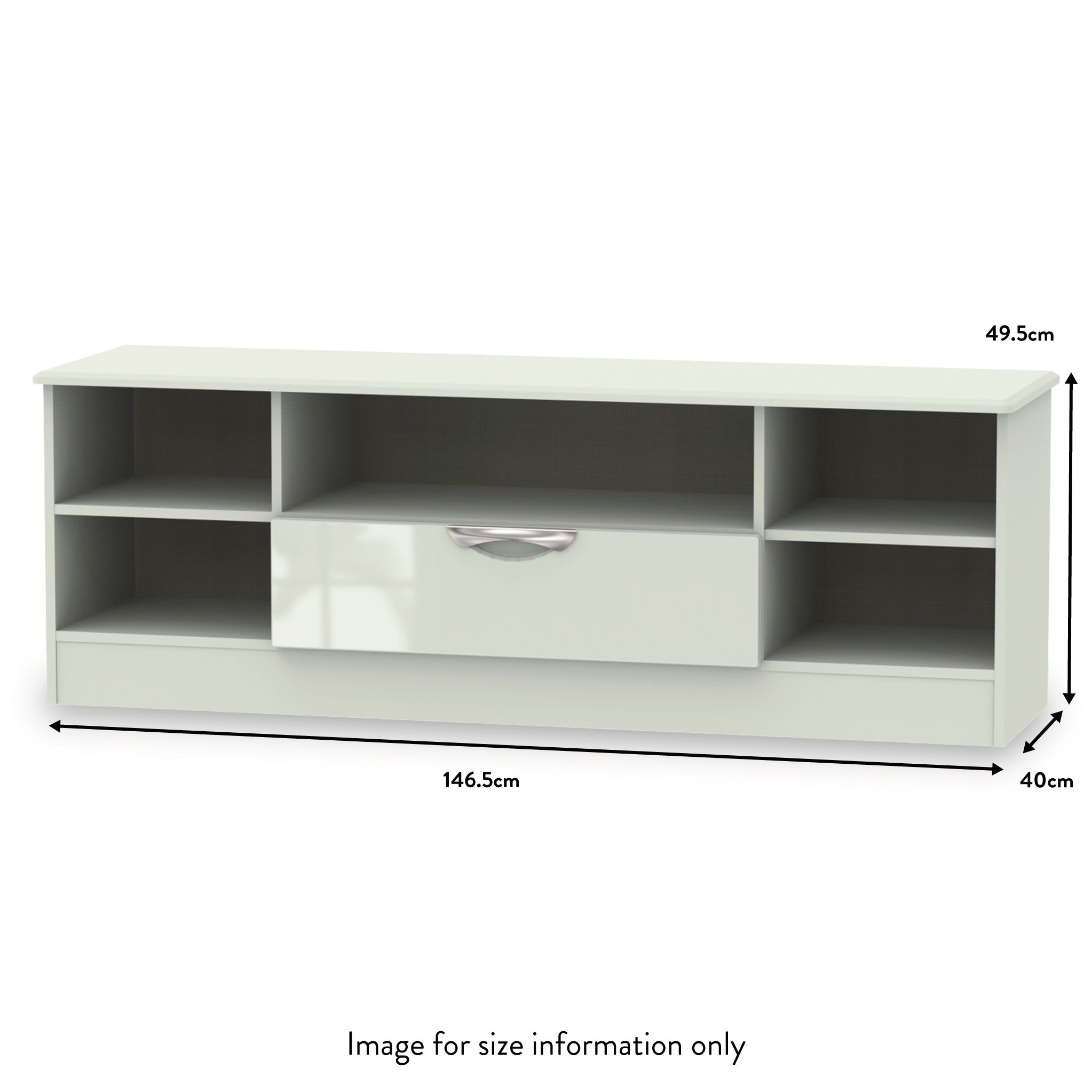 Meuble TV Beckett Gloss Wide