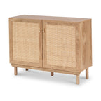 Armoire Henrik en rotin naturel à 2 portes