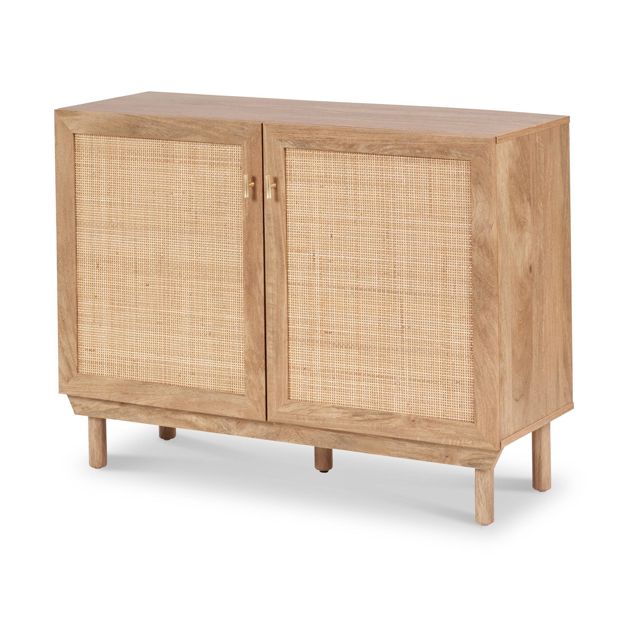 Armoire Henrik en rotin naturel à 2 portes