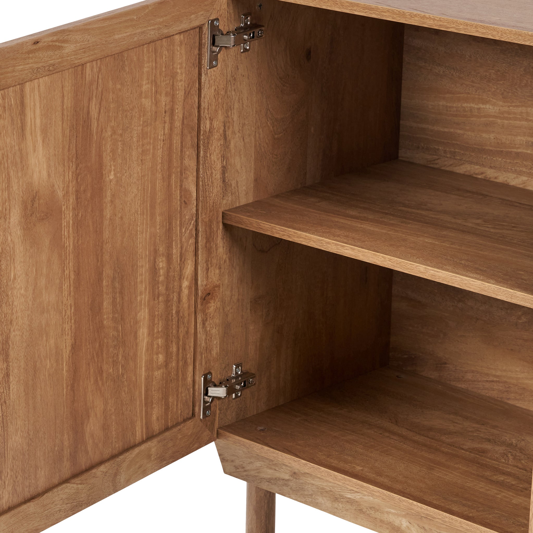 Armoire Henrik en rotin naturel à 2 portes