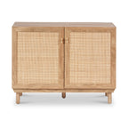 Armoire Henrik en rotin naturel à 2 portes