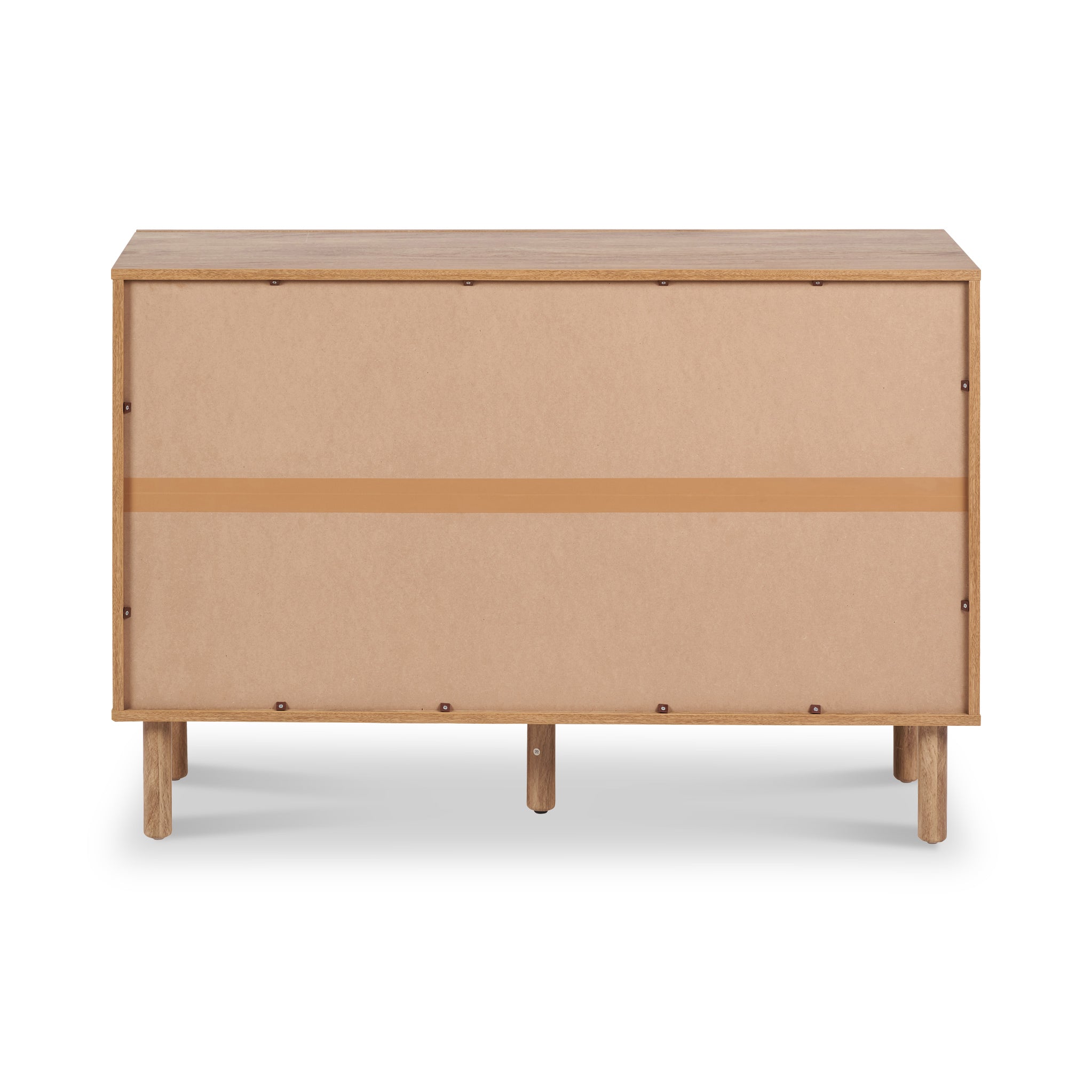 Commode Henrik en rotin naturel à 6 tiroirs