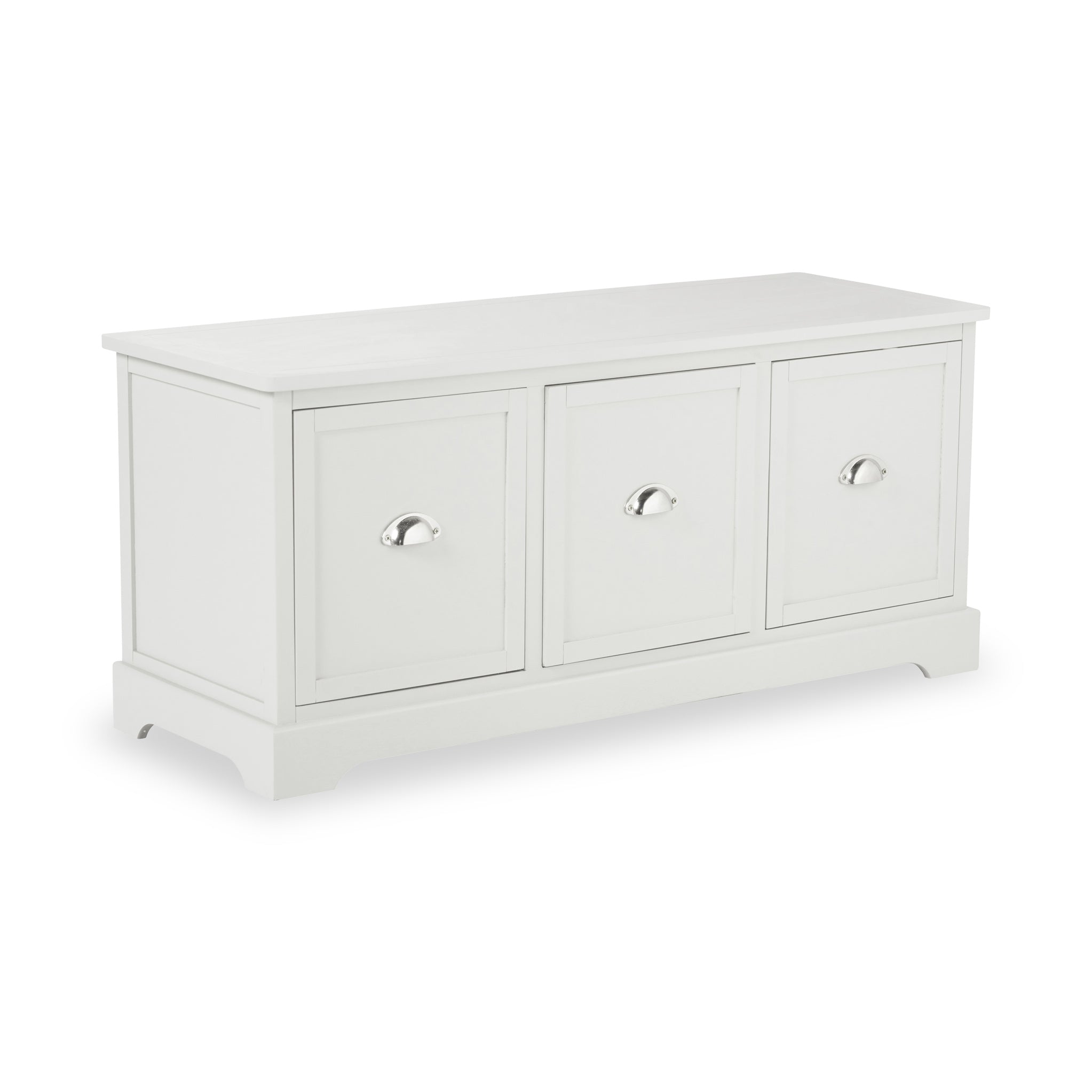 Banc de rangement à 3 tiroirs en pin Croft