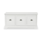 Banc de rangement à 3 tiroirs en pin Croft