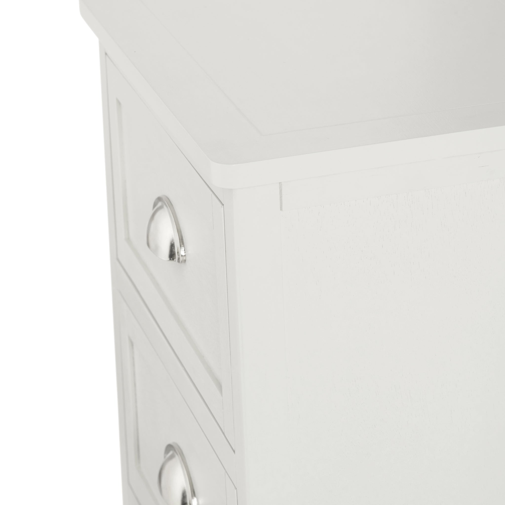 Commode haute à 5 tiroirs en pin Croft