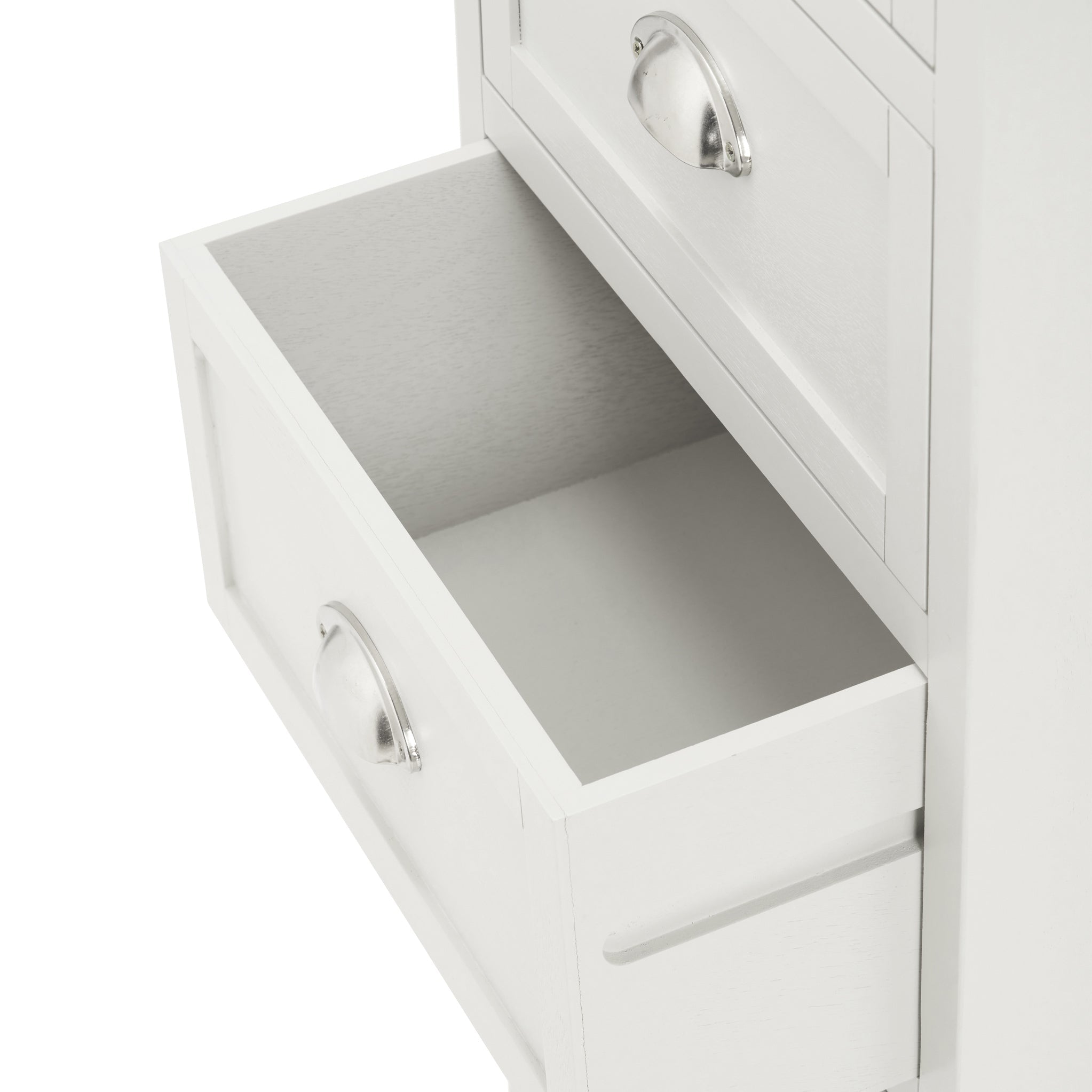 Commode haute à 5 tiroirs en pin Croft