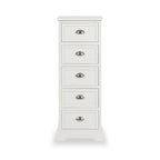 Commode haute à 5 tiroirs en pin Croft