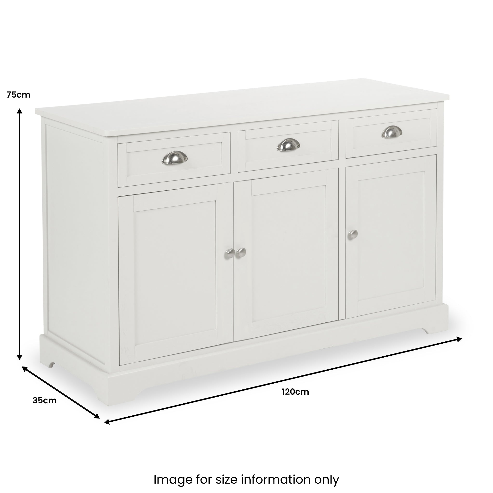 Buffet Croft Pine grand modèle