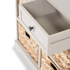 Petit buffet en pin Devonshire avec paniers