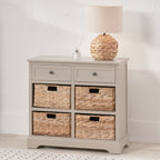 Petit buffet en pin Devonshire avec paniers