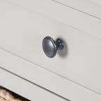 Commode haute en pin Devonshire avec paniers