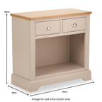 Buffet petit modèle Fairford en pin et chêne