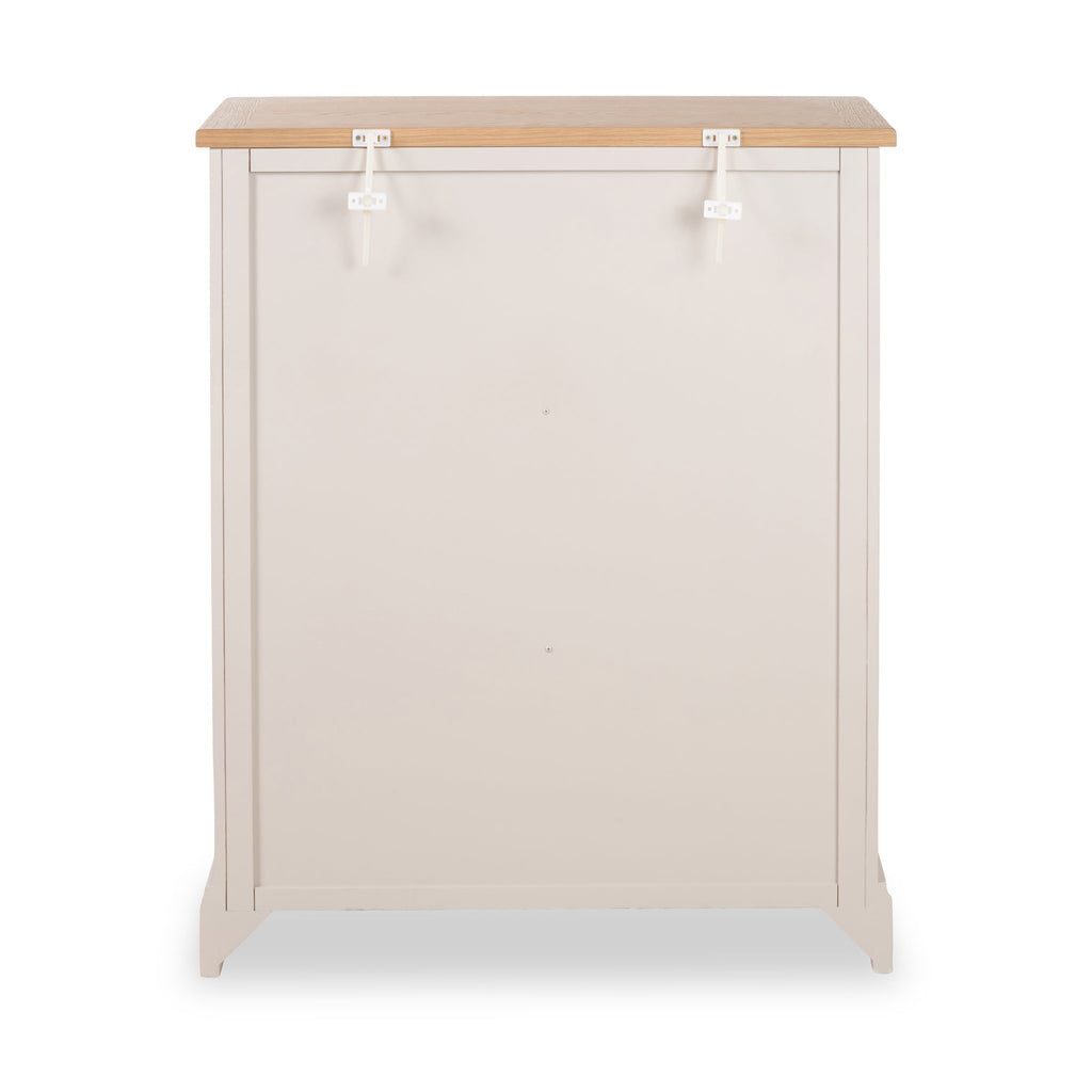 Commode Fairford en pin et chêne, 2 tiroirs au-dessus de 3 tiroirs