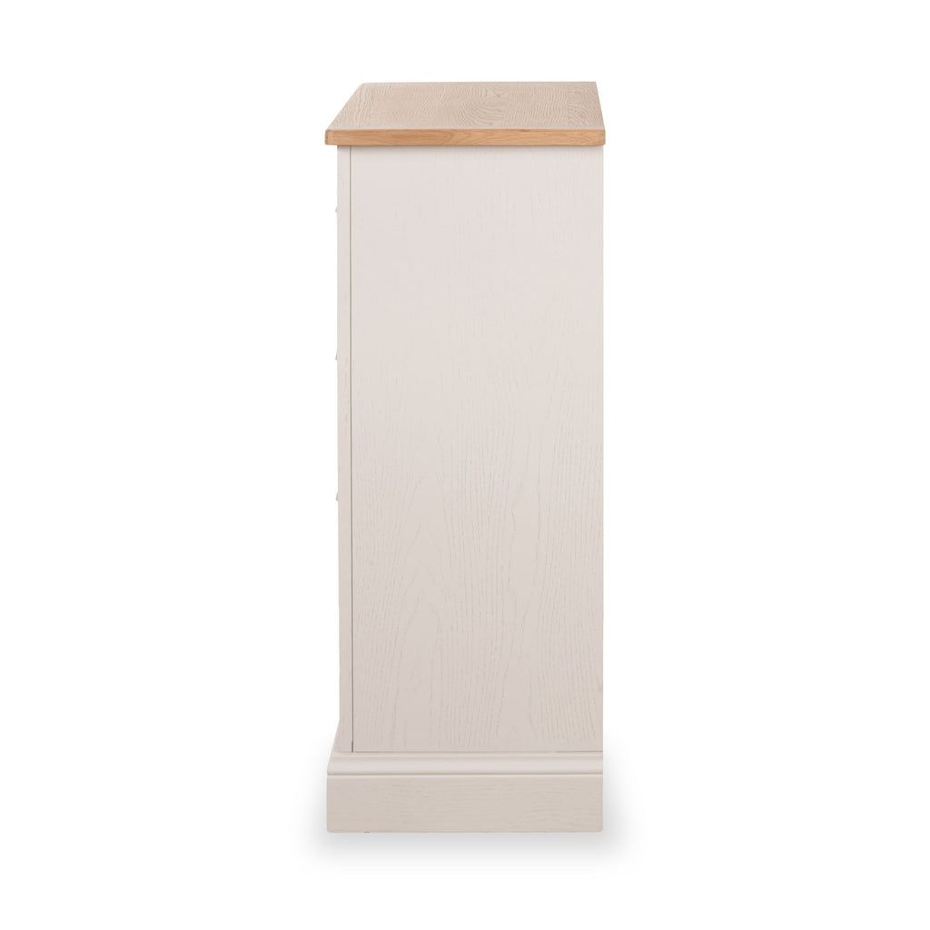 Commode Fairford en pin et chêne, 2 tiroirs au-dessus de 3 tiroirs