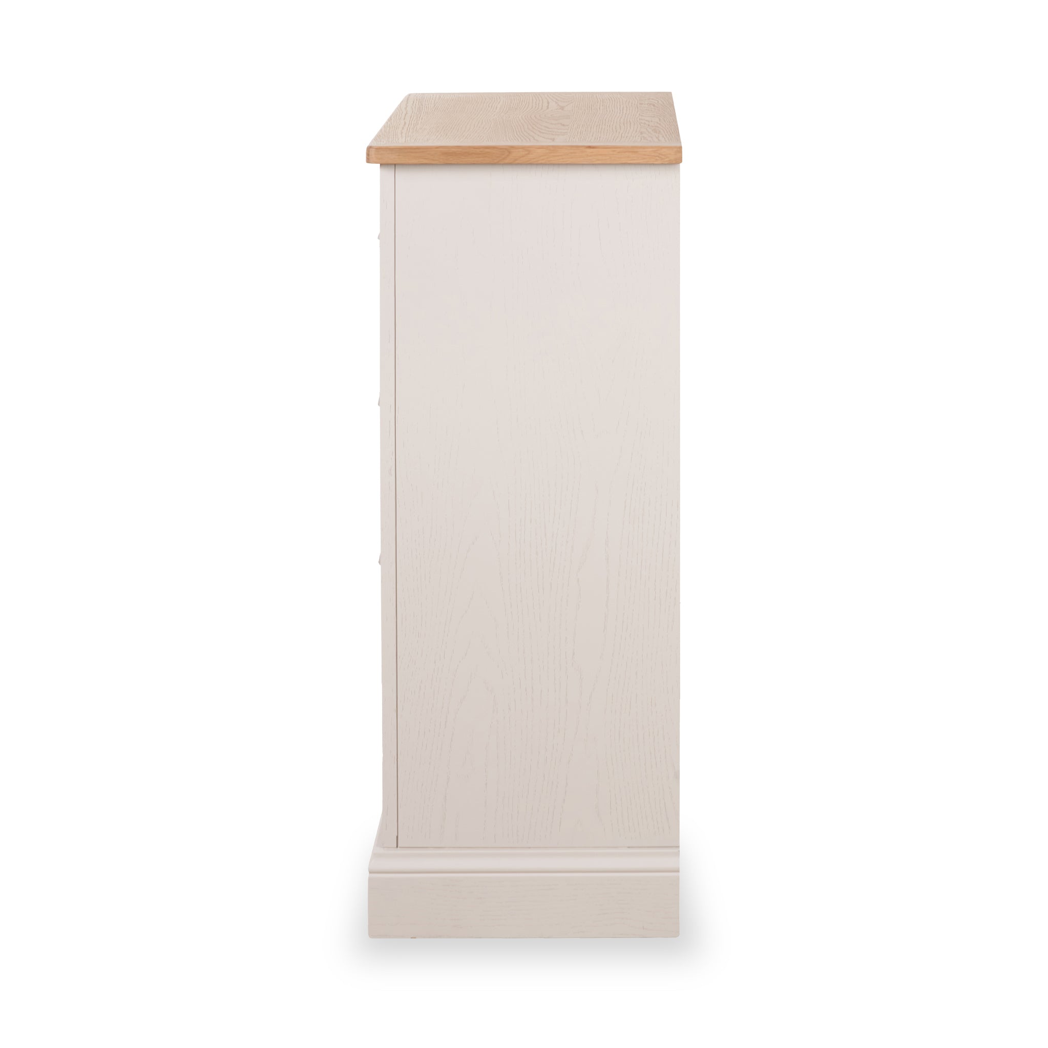 Commode Fairford en pin et chêne, 2 tiroirs au-dessus de 3 tiroirs