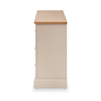 Commode Fairford en pin et chêne, 3 tiroirs au-dessus de 4 tiroirs