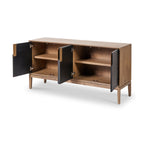 Buffet extra large Gio en bois d'acacia