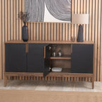 Buffet extra large Gio en bois d'acacia