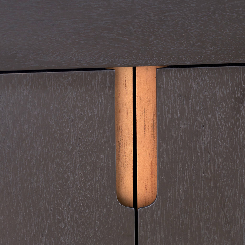 Vitrine Gio en acacia