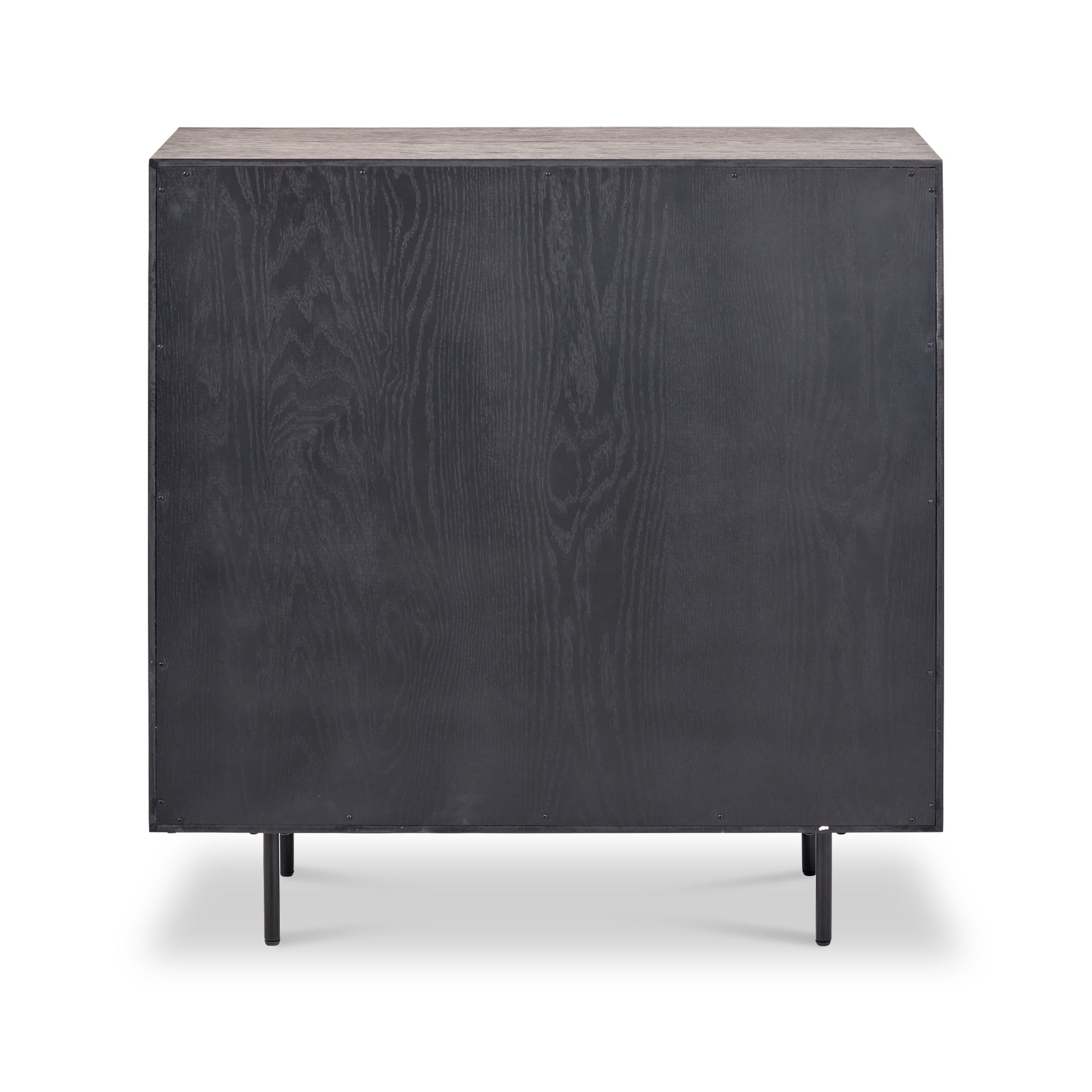 Armoire Hailee en chêne et pin à 2 portes