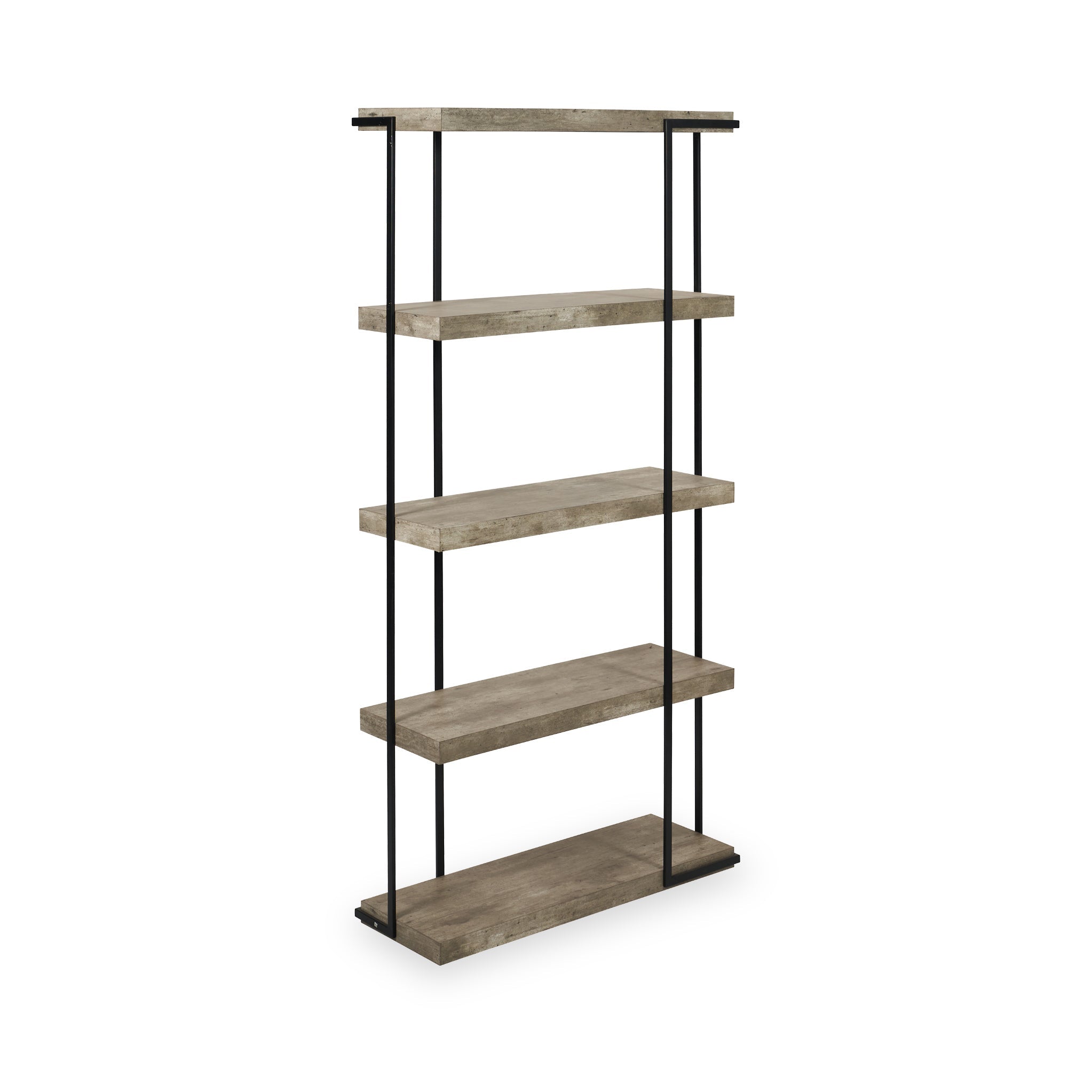 Bibliothèque effet béton Jersey