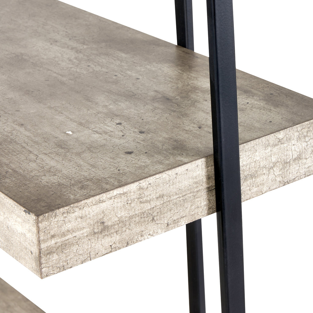 Bibliothèque effet béton Jersey