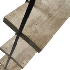 Bibliothèque effet béton Jersey