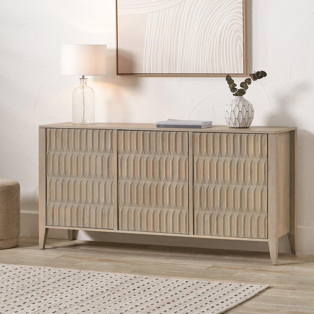 Buffet Khao en bois de manguier