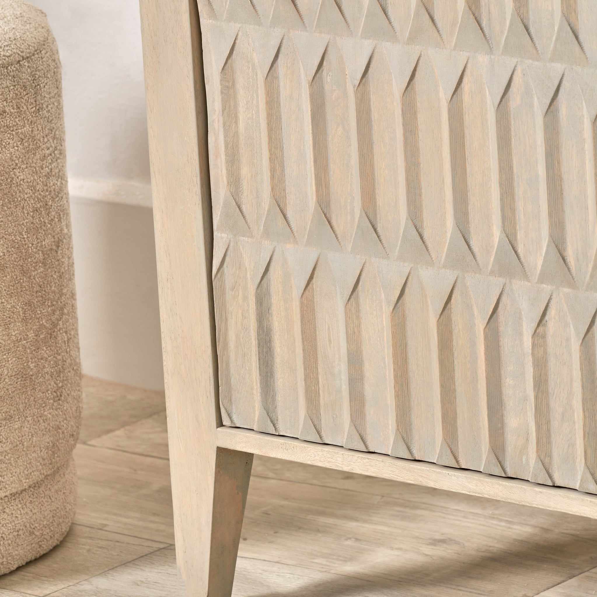 Buffet Khao en bois de manguier