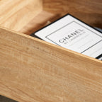 Buffet à lattes en eucalyptus Larvik