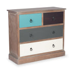 Commode Loft Pine à 2 tiroirs superposés