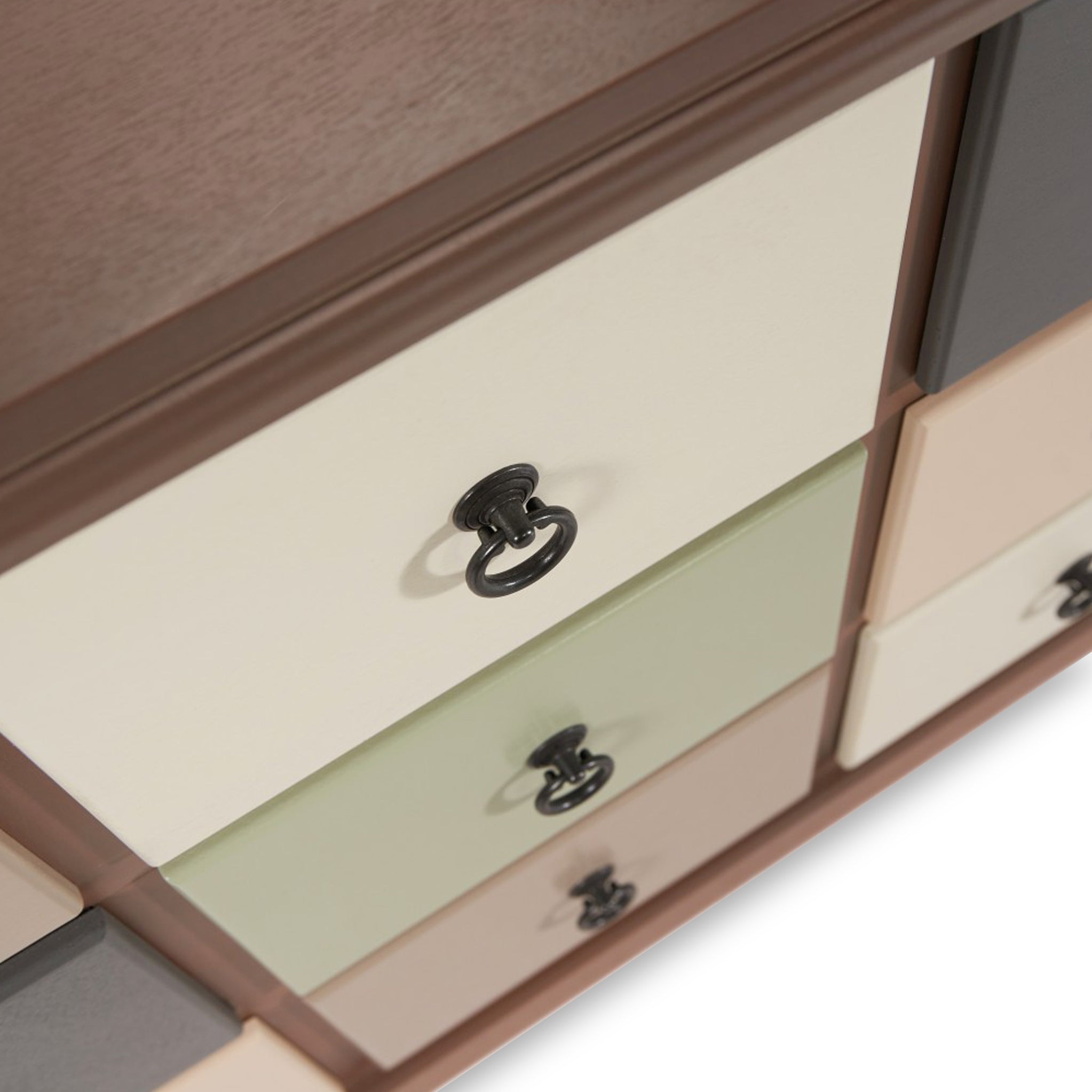 Commode Loft Pine à 12 tiroirs