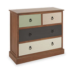 Commode Loft Pine à 2 tiroirs superposés