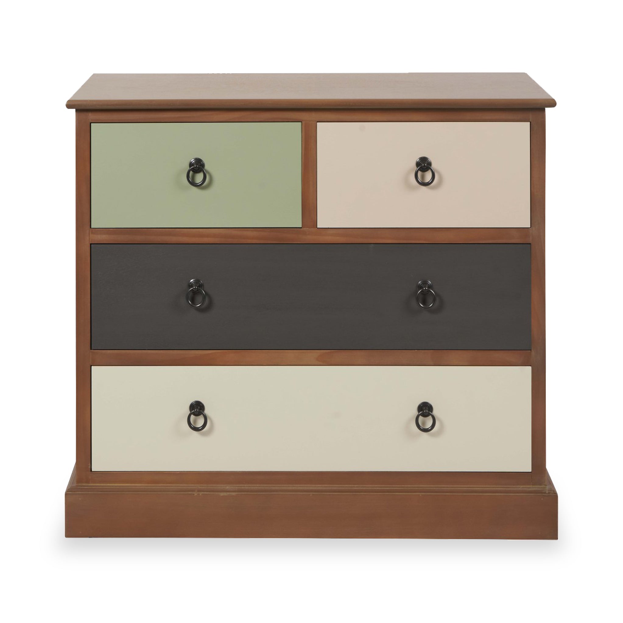 Commode Loft Pine à 2 tiroirs superposés