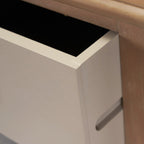 Commode haute Loft Pine à 5 tiroirs