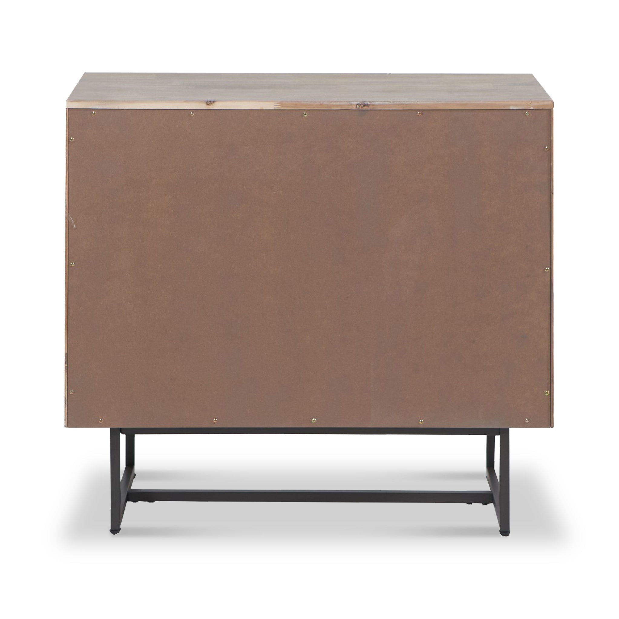 Commode 3 tiroirs Marca en acacia délavé sable