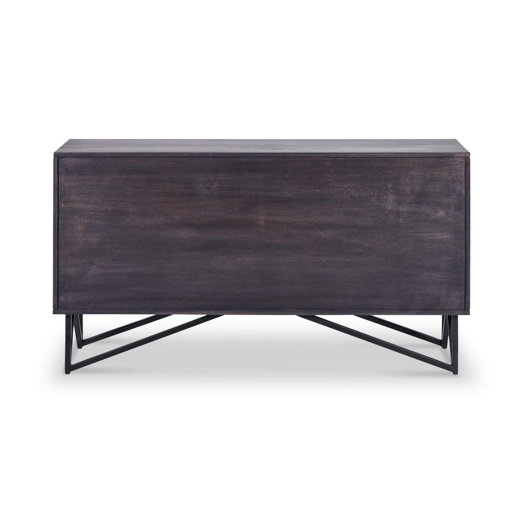 Buffet extra large effet pierre Verde